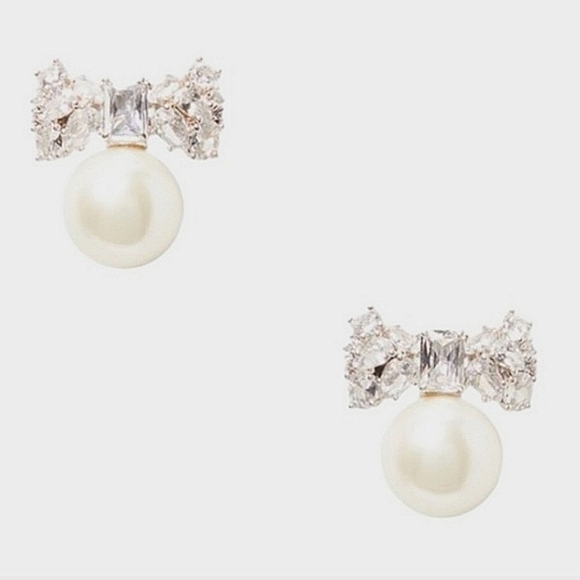 🔹️KATE SPADE🔹️ Happily Ever After Statement Stud Earrings - Picture 1 of 6